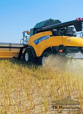 Перевозки комбайнов New Holland по России